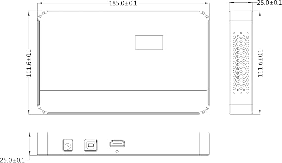 4K UHD 1x4 LED Screen Video Distributor