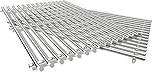GFTIME Stainless Steel Cooking Grate for Weber Spirit Series, 43.9 x 30cm, 2 Pack