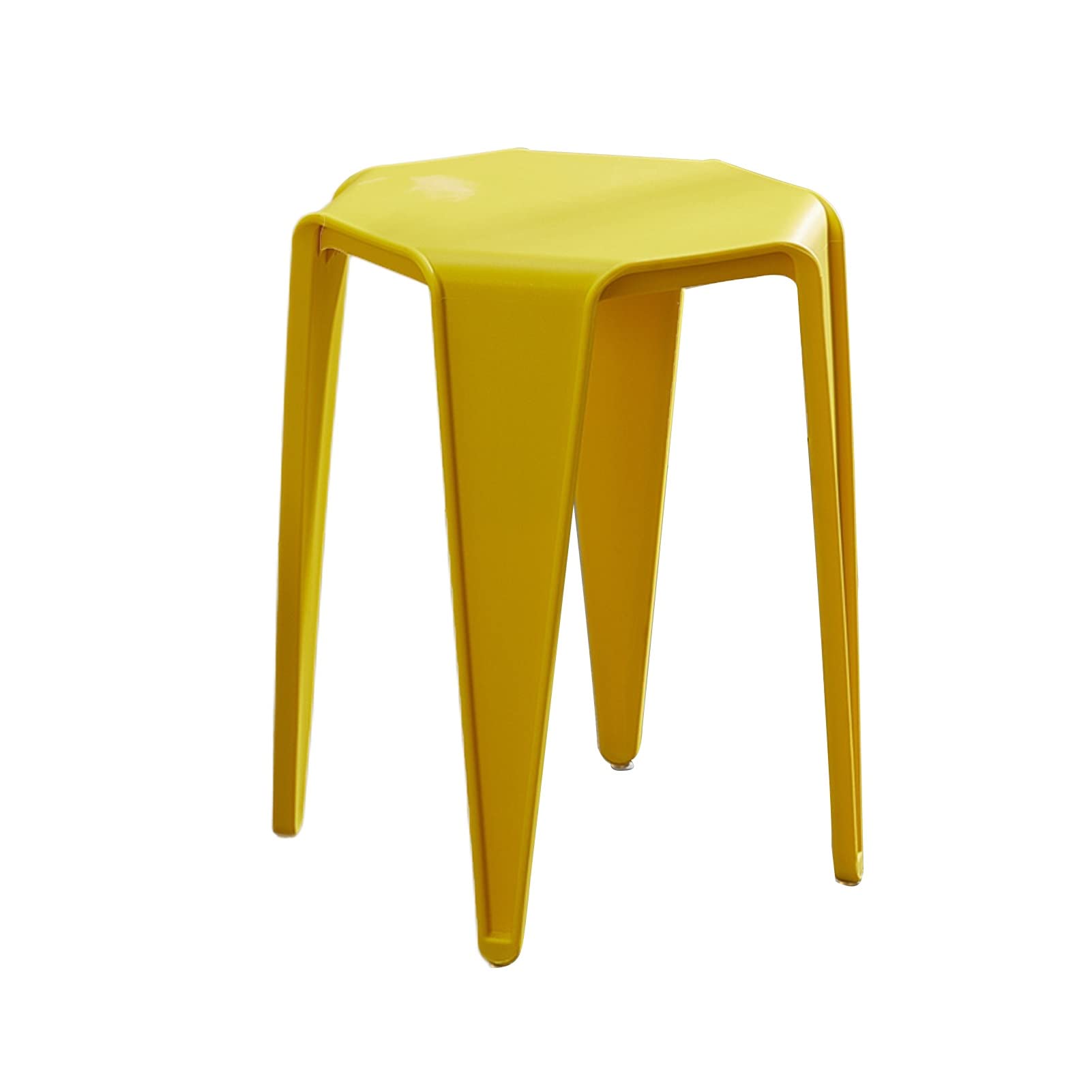 Taboret łazienkowy z siedziskiem prysznicowym wodoodporny antypoślizgowy stołek do przewijania butów do salonu sypialni pralni 32 x 32 x 46 cm żółty