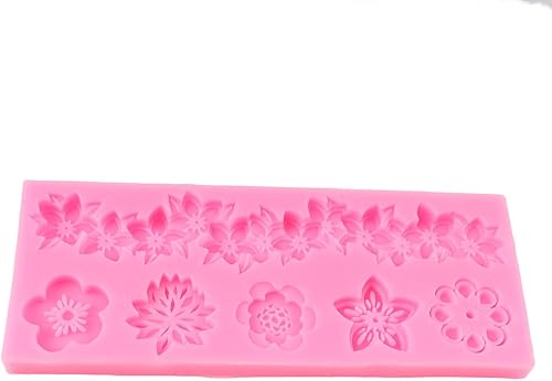 Miniatura 5 de Moldes barrocos de fondant de encaje de flores, moldes de silicona para curvas, molde de alivio de volutas para decoración de pasteles, decoración