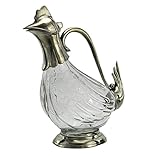 Versatilità di Utilizzo: Perfetta come decanter per ossigenare il vino, come elegante brocca per servire acqua o come esclusiva bottiglia per distillati e liquori. È l'accessorio che non può mancare in una cena importante, un evento speciale o semplicemente per aggiungere un tocco di classe al tuo quotidiano.