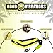 Good Vibrations Zero Gravity - Universal Weight Absorbing String Trimmer Strap with Bungee PRO-X System & Deluxe Comfort Shoulder Pad - Reliefs Body Tensions & Stabilizes Trimmer for Maximum Control