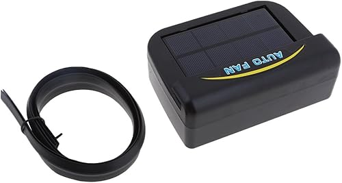 Miniatura 5 de Sistema de refrigeración de ventilación de aire automático para parabrisas de ventana de automóvil con energía solar, ventilador frío (ventilación