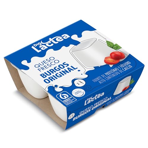 DIA - Queso Fresco Natural Envase Pack 4 X 62.5 G