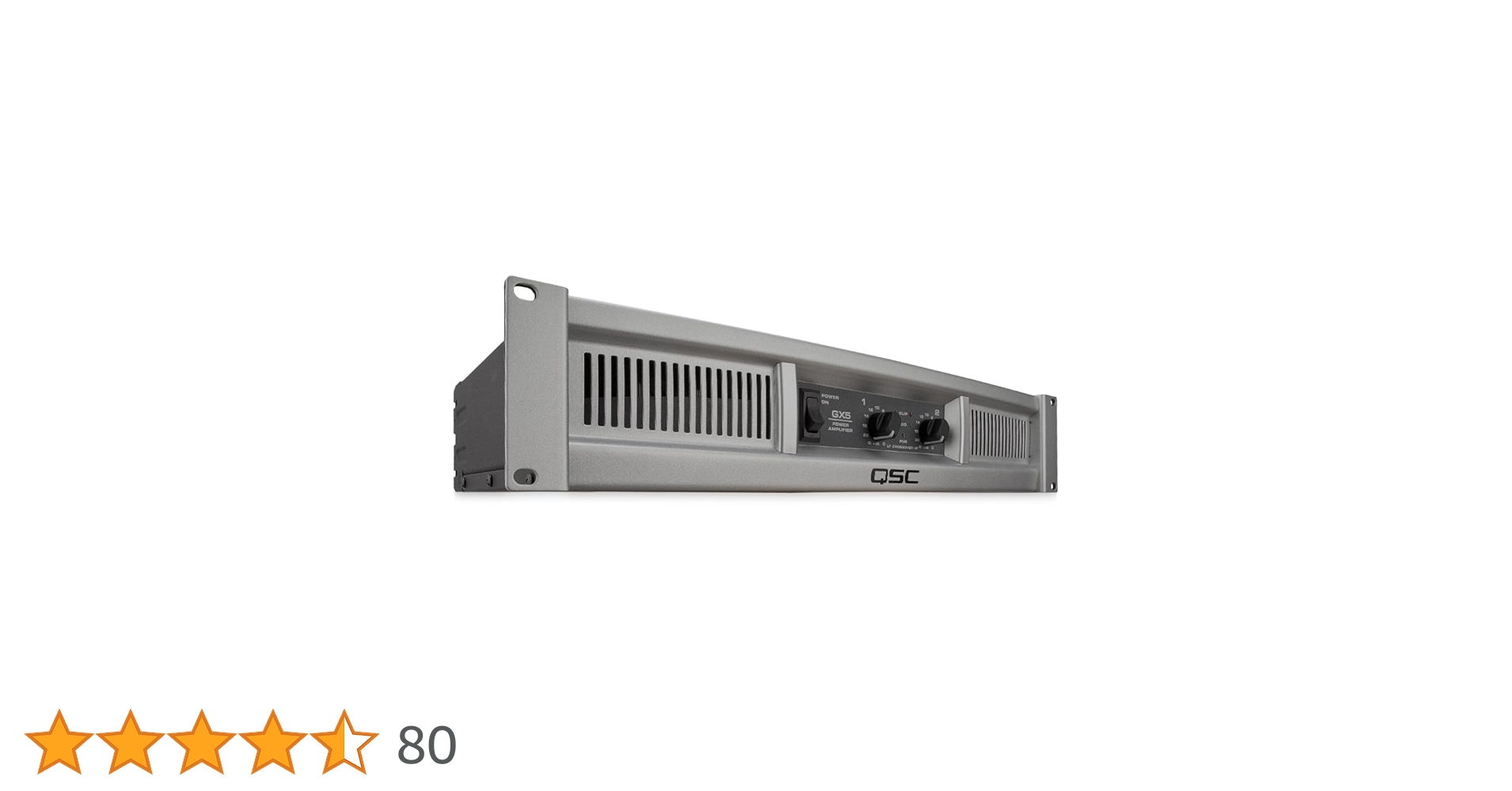 Amazon | QSCキューエスシー 軽量ハイパワーパワーアンプ GX5
