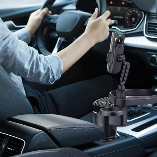 Support de tasse pH Mount Combo réglable avec double porte-gobelet auto - 3