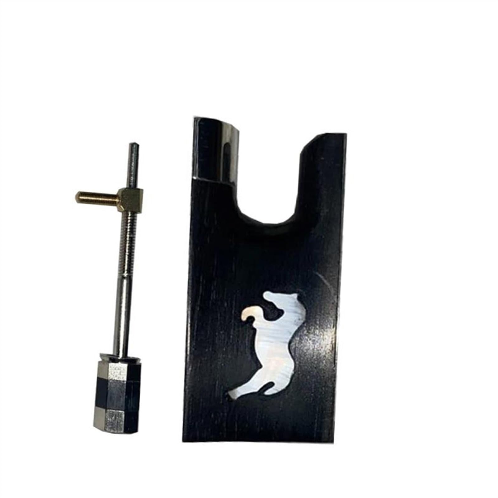 Ebano 5 Pezzi Di Cavallo Per Arco Da Violino Per Violino 4/4 Progettato Violini Accessori Di Ricambio Per Arco