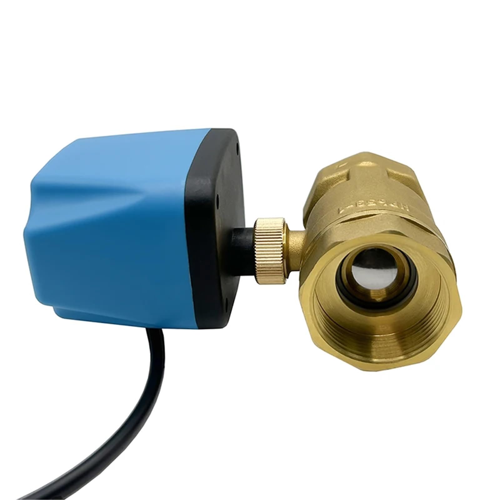 Valvola a sfera elettrica motorizzata in ottone, 2 fili, 12 V, 24 V, 1 pezzo, 1/2, 3/4, 1/2 pollici, normalmente chiusa/aperta(DN15,110VAC_CR704)