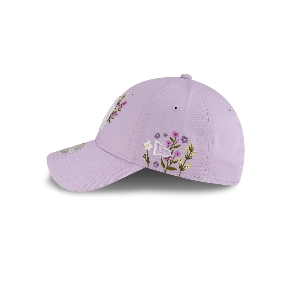 New Era Czapka 9Forty WMNS Floral Icon YankeesEra Kobiety/Strapback - curved brim cap baseball z daszkiem damska Snapback, wiosna-lato Lato