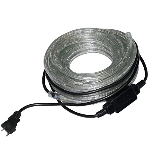 WALCUT 110V LED Rope Light PVC Rope Strip Light for Party, Christmas Home