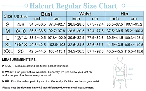 Halcurt Ladies Strapless Ruched Bathing Suits Sexy One Piece Shiny Monokini M #TOP5