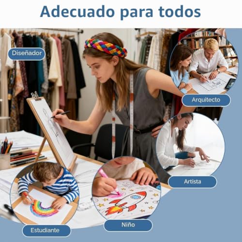 Miniatura 7 de Apxel Papel De Calco A4 29.5cm 21cm , 250 Hojas De 16g M Papel Cebolla Para Calcar, Blanco, Calco Versátil Para Dibujar, Coser, Hacer Bocetos, Tarjetas, Menús Y Fotocopias