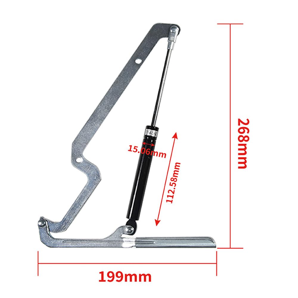 Sollevatore a gas per bidoni della spazzatura compatibile con Keter Max, Arc, Ace, Elite Store & Premier XL ricambio WLPS molla a gas 140N (1)