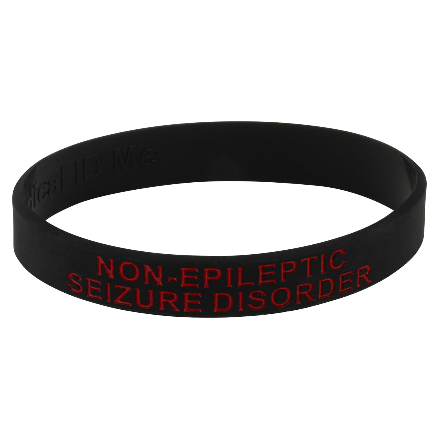 Paquete de 4 pulseras de alerta médica para trastorno convulsivo no epiléptico NES