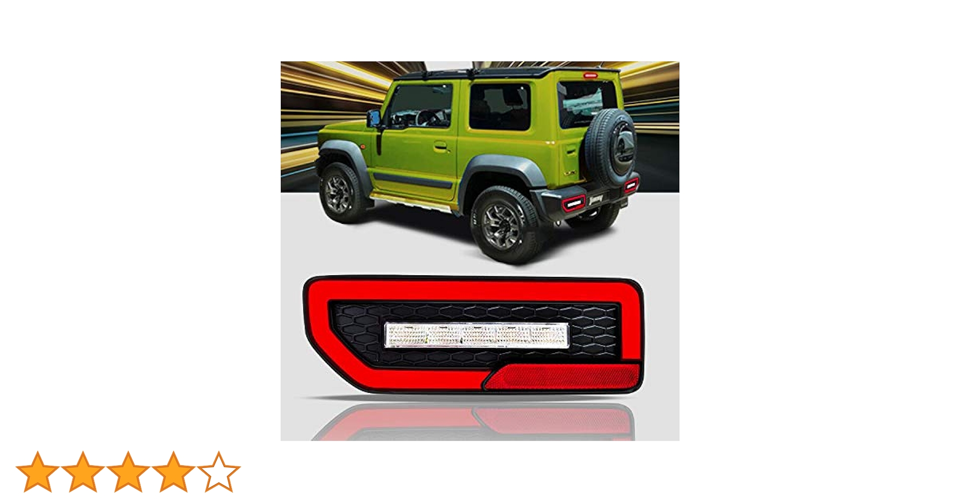 【残り1個】ジムニーJB64 JB74 LEDテールランプ スモーク 反射板内蔵 残り1個】ジムニー JB64 JB74 LEDテールランプ スモーク 反射板