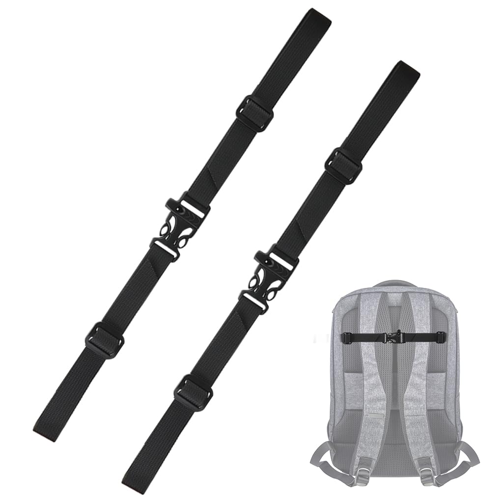 Proberos® Backpack Chest Buckle for Travel Backpack Camping Backpack Replacement Chest Strap Buckle Adjustable Quick Release Sternum Strap Buckle for Reducing Back Strain, Improving Fit