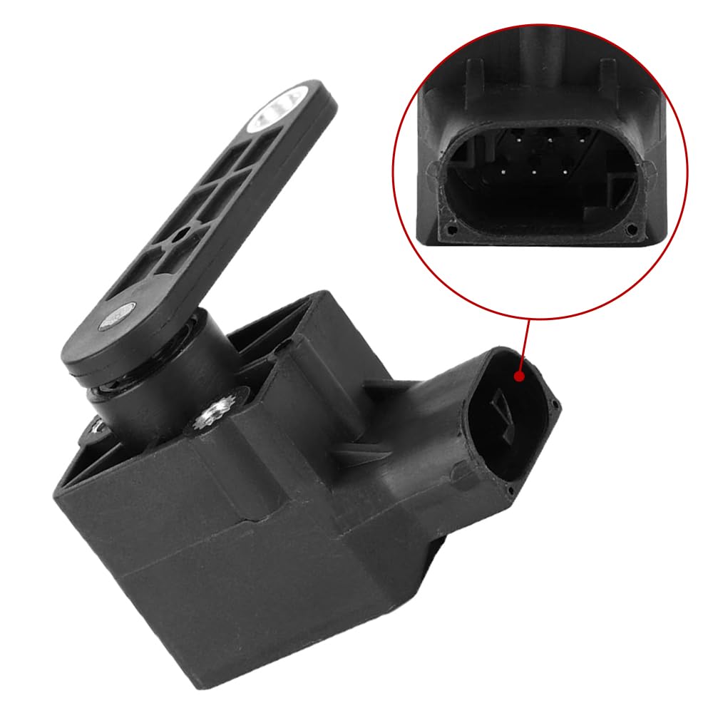 Sensore di livello di altezza del faro posteriore, 1 pezzo, sensore di assistenza per sospensioni pneumatiche con magnetico, compatibile con BMW serie 3 berlina E46 1998-2005