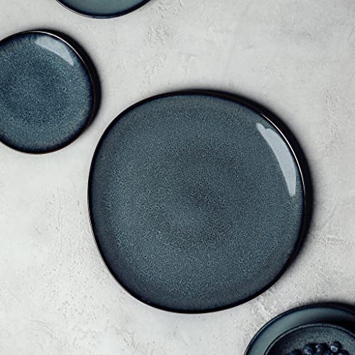 like. by Villeroy & Boch - Lave gris serving plate 32 x 31.5 x 3 cm, grey serving plate, earthenware, 32*31.5*3 centimeters - Image 3