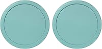 Vista 12 de Tapas de repuesto para recipientes de vidrio Pyrex para almacenamiento de alimentos de 4 tazas, tapas redondas de plástico de 6 pulgadas para Pyrex