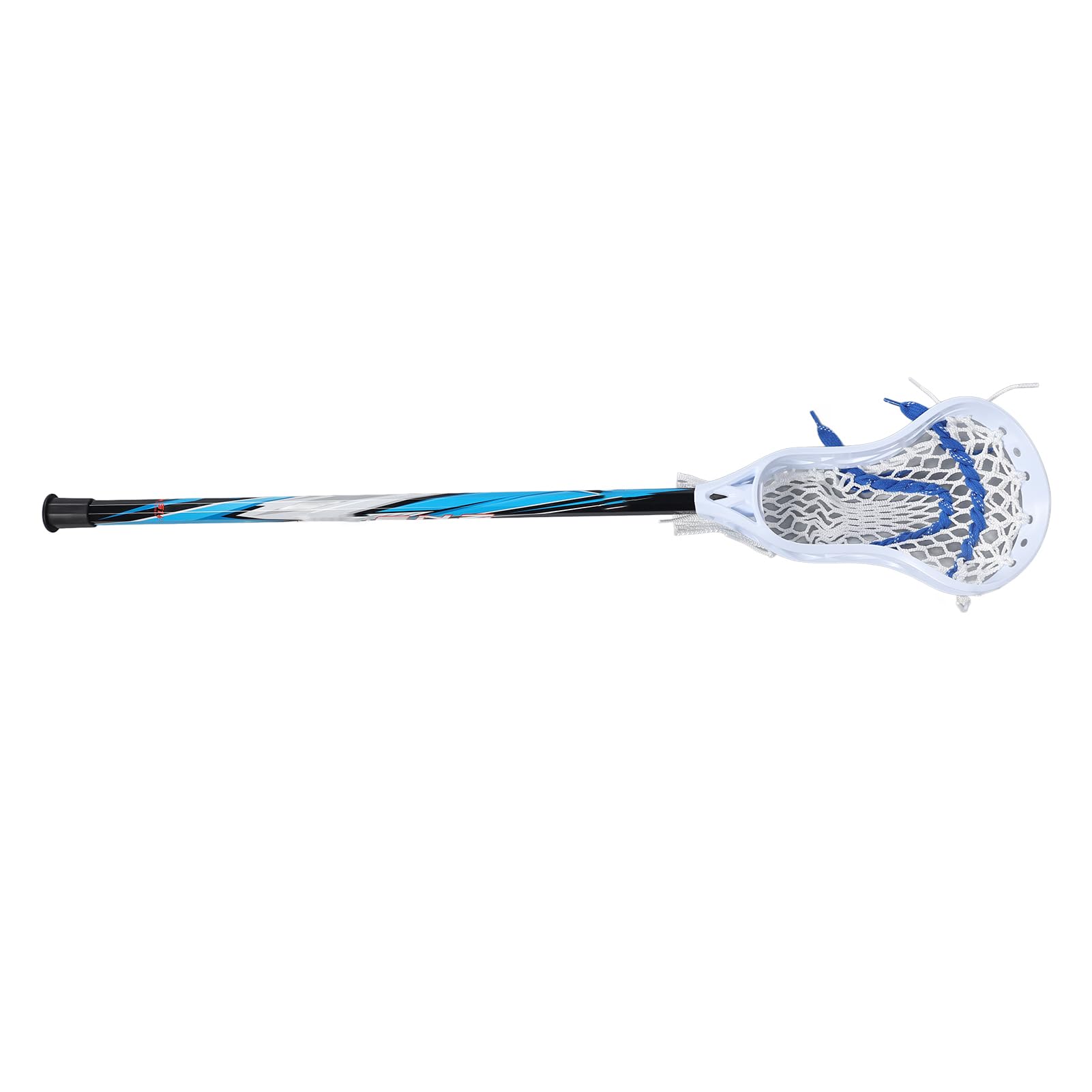 SIXRUN Lacrosse-Stick 24 Zoll für Anfänger – Leichter Stab aus Aluminiumlegierung mit tiefer Tasche, inkl. Lacrosse-Ball für Training und Spiel