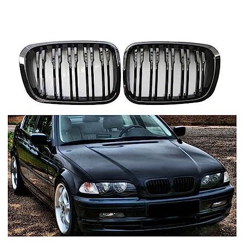 Rejilla frontal para parachoques de coche E46 de 4 puertas (modelos 1998 a 2001) 3