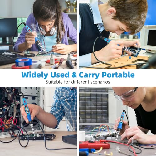 80W LCD Digital Soldering Iron Kit