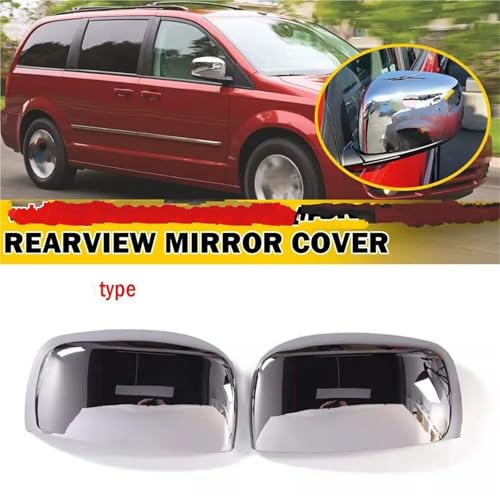 Rénover Rétroviseur Rayé Dodge Grand Caravan Cache Boîtier Coque Solution Fixe - 6