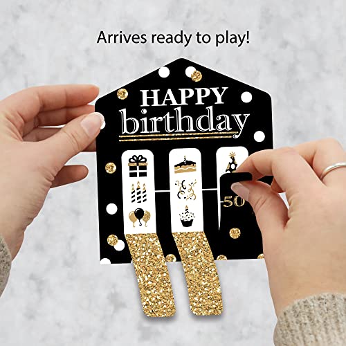 Juego de Cartas Big Dot of Happiness Cumpleaños 50 miniatura 2