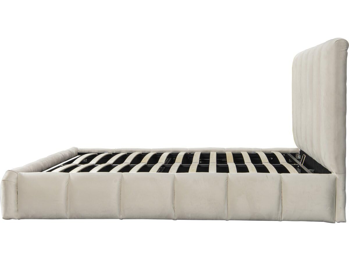 HABITAT ET JARDIN Lit avec Coffre Annie 180 x 200 cm - Beige