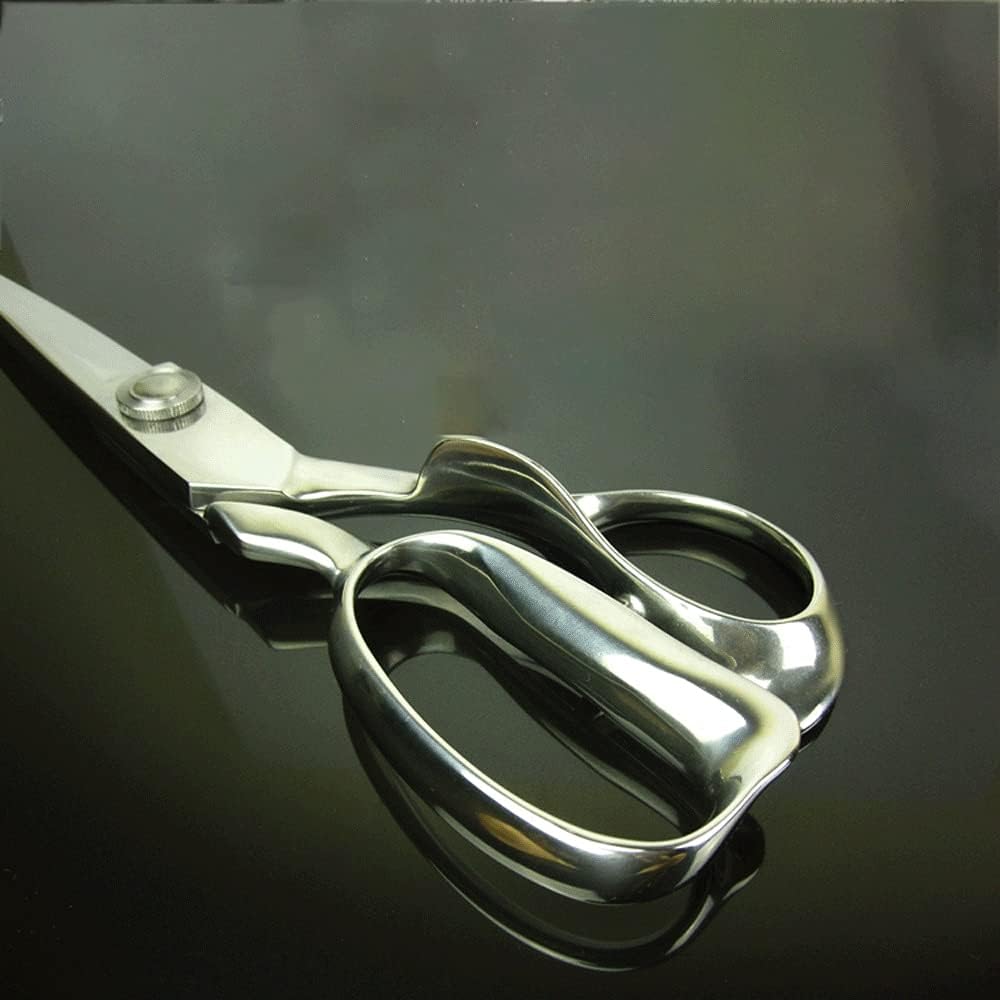 Forbici resistenti da 30,5 cm, forbici professionali in acciaio ad alto tenore di carbonio, per tessuto, pelle e carta, cucito artigianale, sartoria per casa, ufficio, artisti e studenti