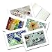 Elegant Sea Glass Fine Art Note Cards. 3.5x5 Set of 10 Blank Folded Cards Matching Envelopes. Unique Birthday Cards. Great Thank You Notes & Invitations. Best Quality Christmas & Valentine's Day Gifts