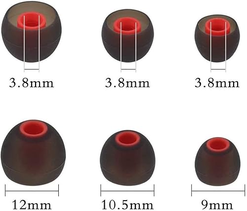 Miniatura 9 de ALXCD Puntas para los oídos compatibles con auriculares JBL Tune 125TWS, 6 pares de puntas de silicona de repuesto, compatibles con JBL Tune 125TWS,