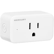 Merkury Innovations Smart Plug, Requires 2.4Ghz Wi-Fi