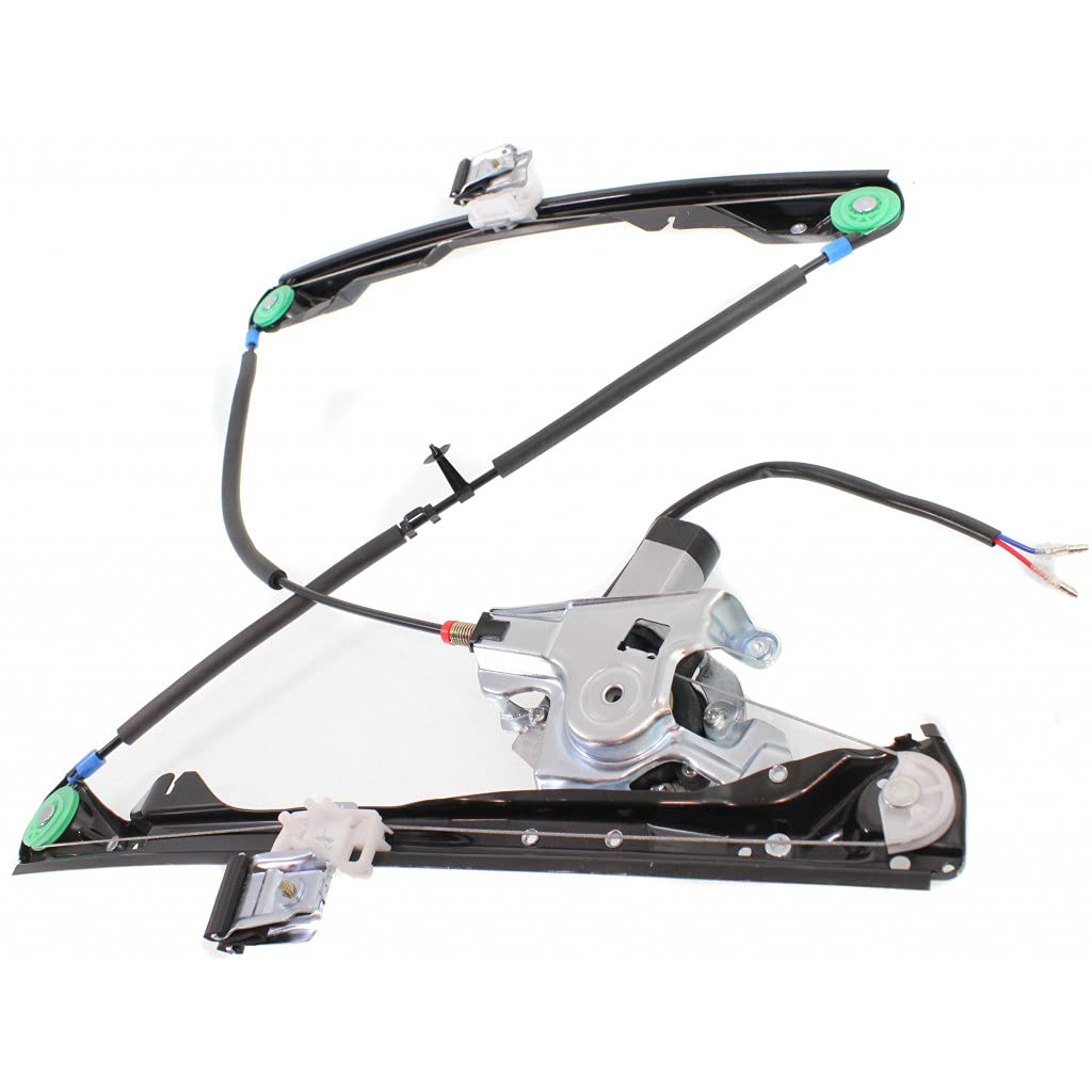 for Ford Focus Window Regulator Assembly 2000-2007 Driver Side | Front | Power | Cable Type | FO1350167 | 6S4Z6123201BB