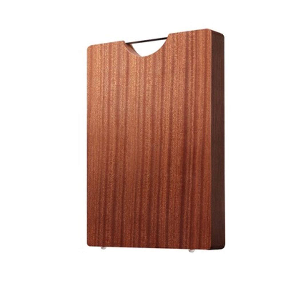 Tabla de cortar grande de madera para cortar de cocina, para carne, carnicero, queso, verduras, bandeja de servir resistente con asas