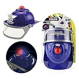 Toi-Toys polizeihelm mit Licht und Ton blau 25 cm