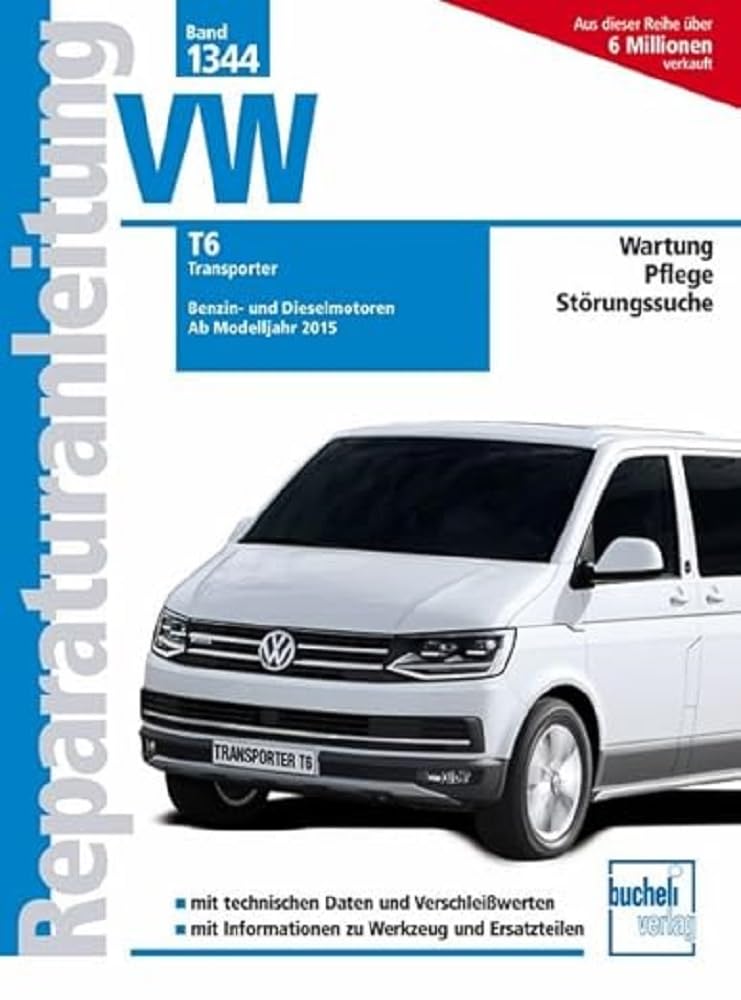 Repair Manual VW T6 Transporter Type SG / SH From Model Year 2015