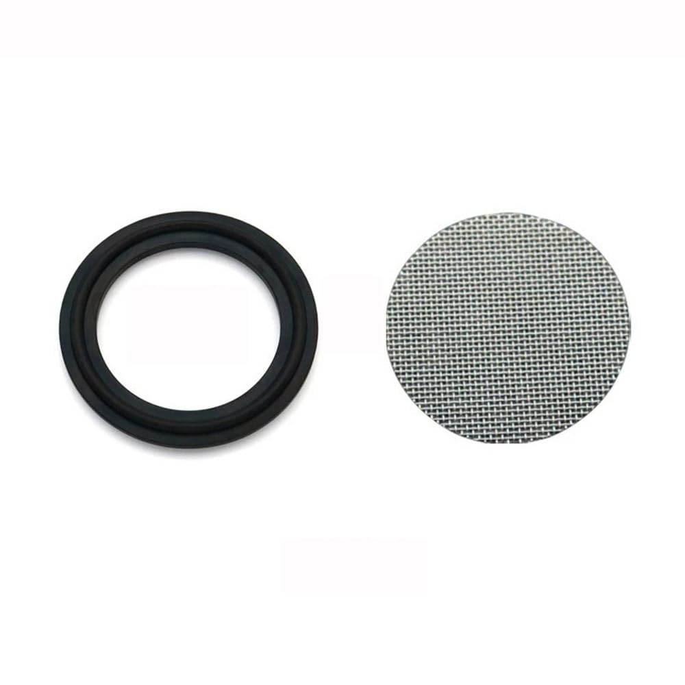 Filtro a Rete 304, Guarnizia Morsetto Tri-Clamp, 10, 20, 40, 60, 100, 150, 300 Maglie 1,5" 2" 2,5" 3" 4" Fkm Sanitario Homebrew/119Mm(4 Inch)/20 Mesh