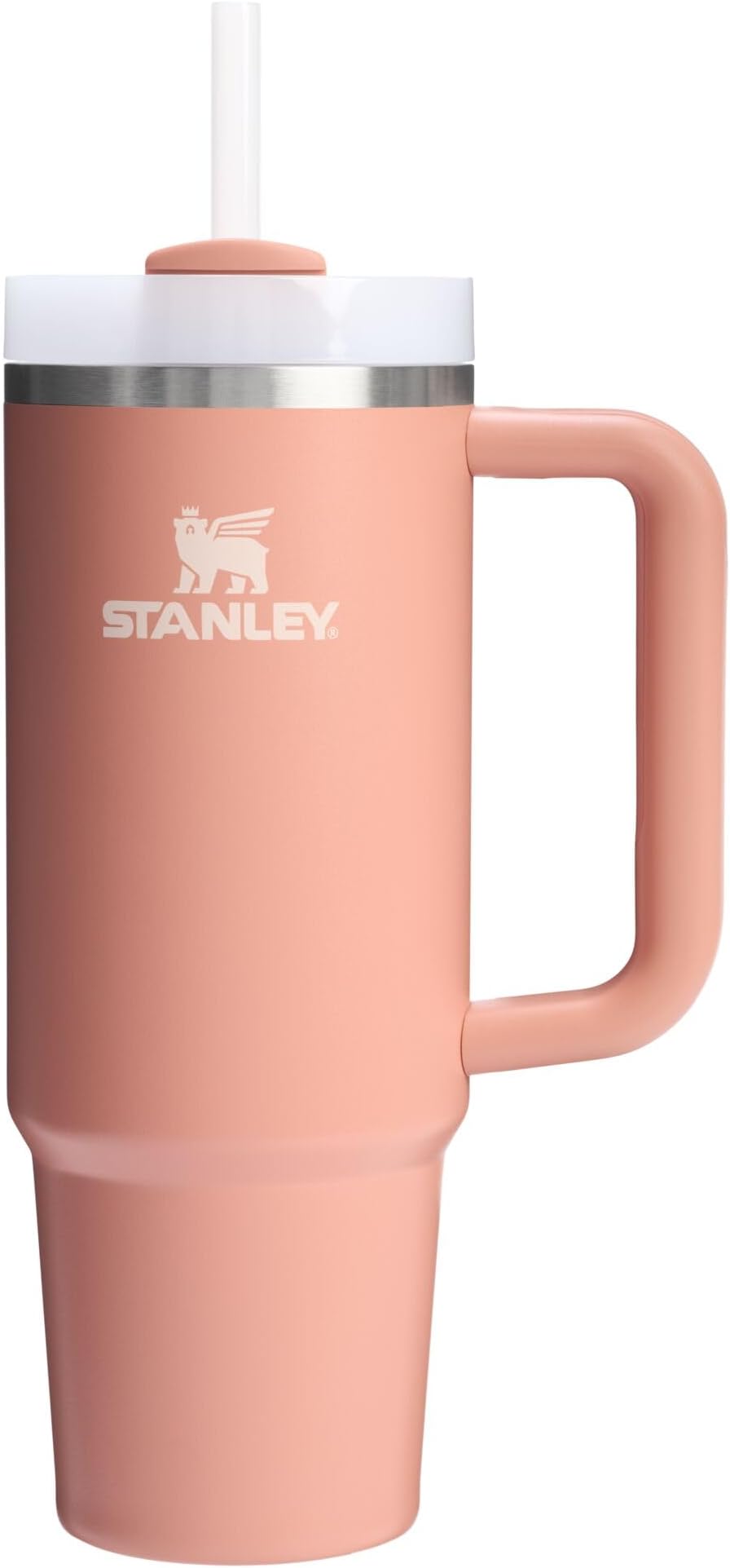 Quencher H2.0 Tumbler with Handle and Straw 30 oz | Flowstate 3-Position Lid | Cup Holder Compatible for Travel | Insulated Stainless Steel Cup | BPA-Free | Sienna