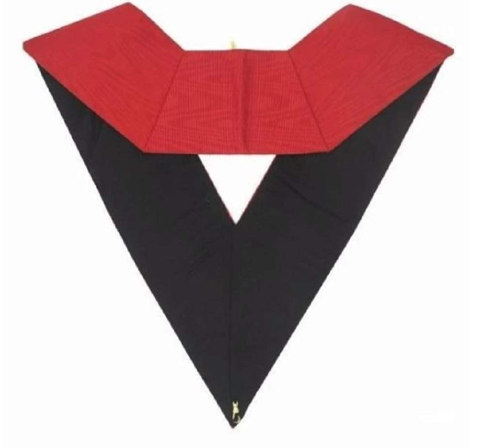 Collare Massonico Regalia AASR 18° Grado - Cavaliere Rose Croix - Maestro di Cerimonie, Maestro delle Cerimonie