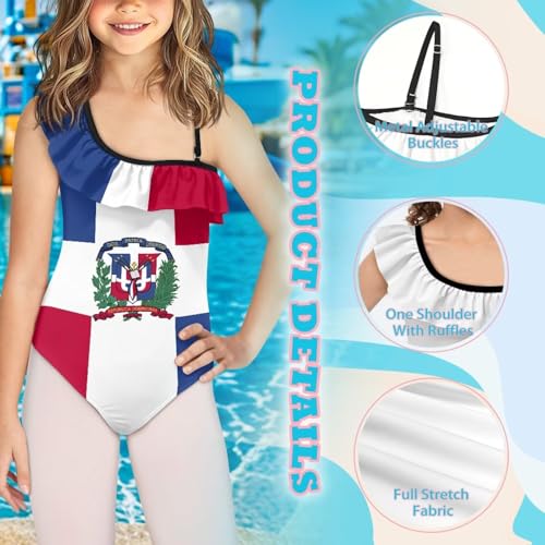 Image of Yzaoxia Girls One Piece Swimsuits Bathing Suit for Kids Swimwear 3-14Y