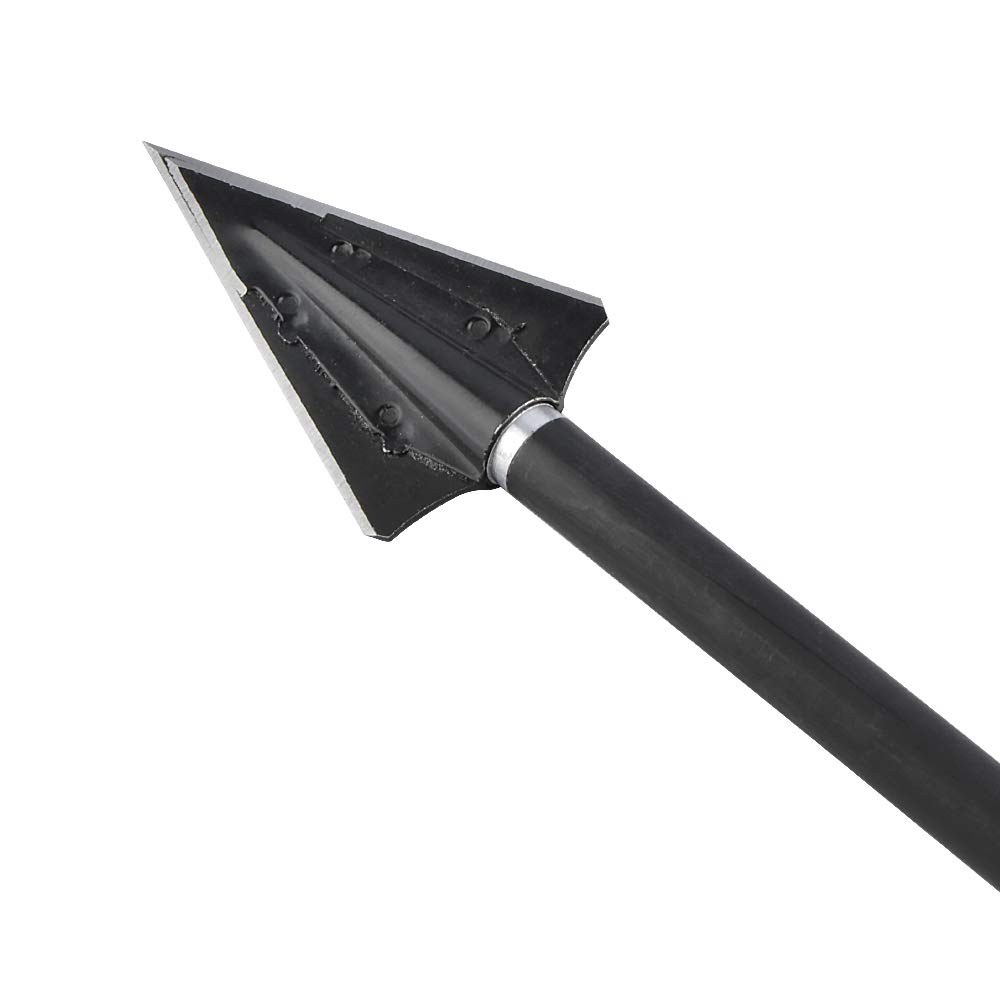 Lot De 6 Pointes De Flèches BroadHead JX Shortcut - Chasse & Tir à L'arc - ManKung