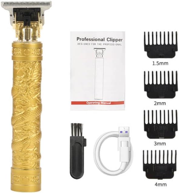 Recortadora de cabello y barba para hombre, promoción de aniversario, recortadora de pelo para hombres, afeitadoras eléctricas profesionales, forros