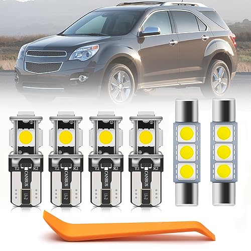 Kit 11 luces LED interiores blancas para Chevy Equinox