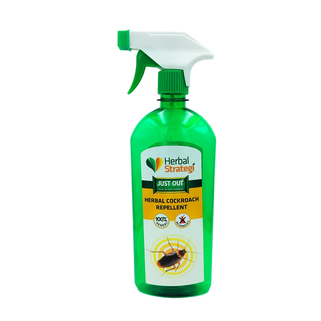 Herbal Strategi Cockroach Repellent Spray - Refill - 500 Ml