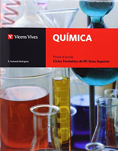 Quimica Prova D Acces. Cicle Formatiu de FP de Grau Superior