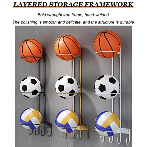 Support mural pour ballons pour ne plus encombrer le sol du garage - 5