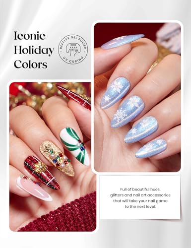 beetles Gel Polish Merry Glitzmas 2026 Gift Box miniatura 5