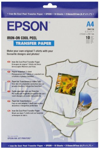 Epson Cool Peel T-Shirt - Iron-on transfers - A4 (210 x 297 mm) - 10 pcs.