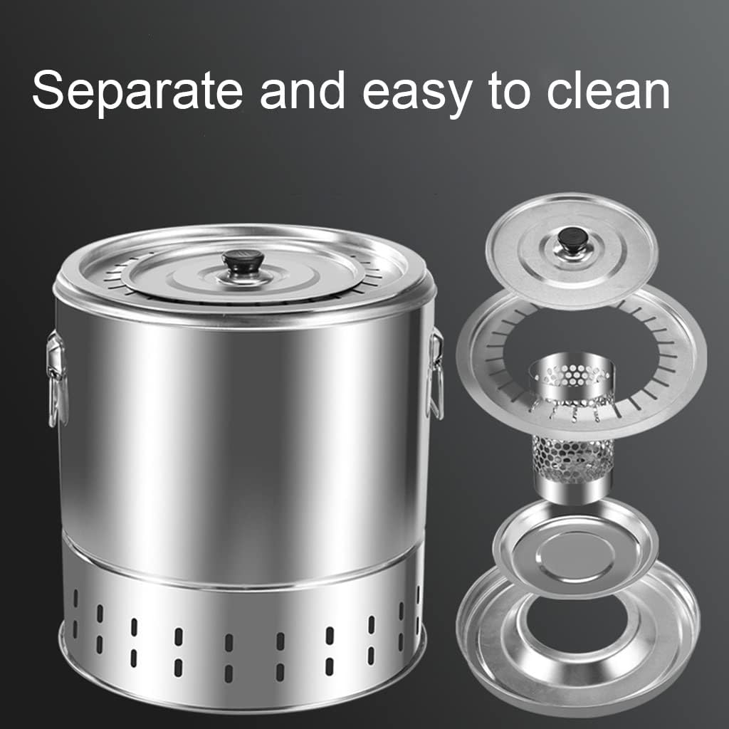 20-28 Smokeless Kebab Grill Machine, Vertical Rotisserie Oven,5-6 Minutes Quick b aking, Oil and Carbon Separated, for Indoor and Outdoor